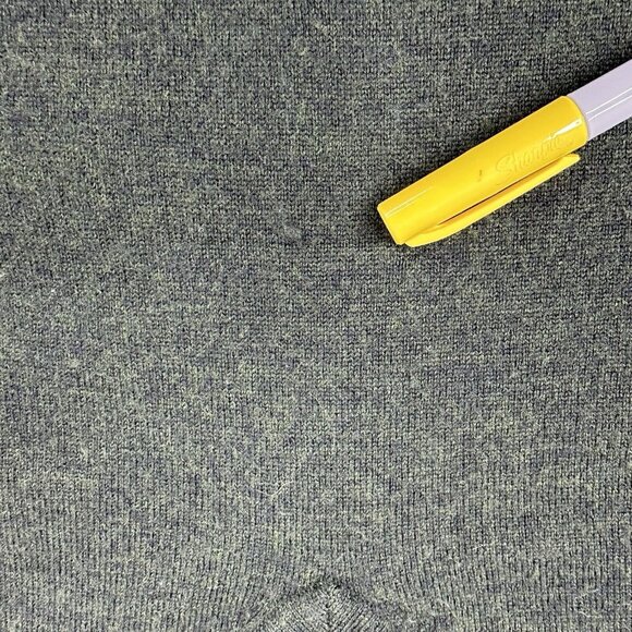 Brooks Brothers Men's Green Merino Wool V-Neck Long Sleeve Preppy Sweater XL/C44 - Picture 8 of 11